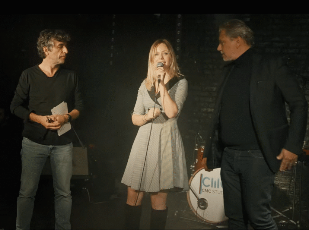 céline Magnano présentation scène