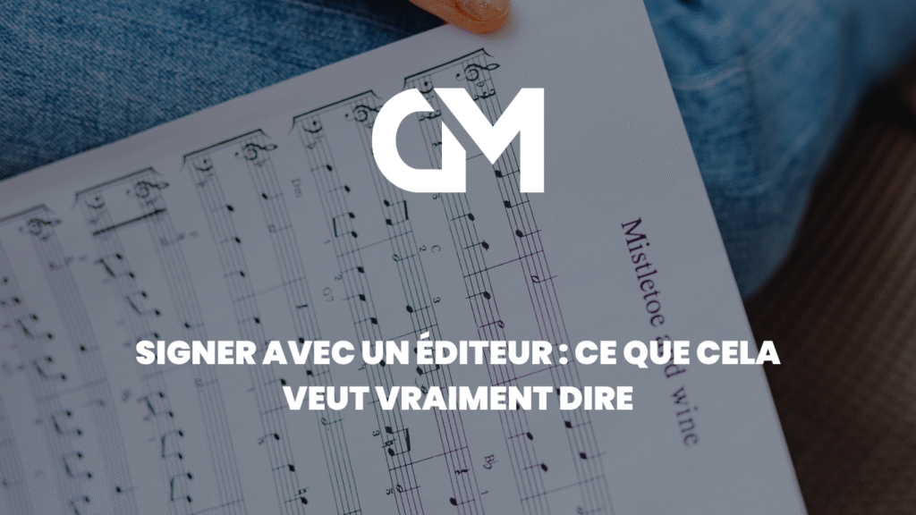 contrat édition musicale, signer avec un éditeur, droits d’auteur musique, pacte de préférence, rupture contrat éditeur