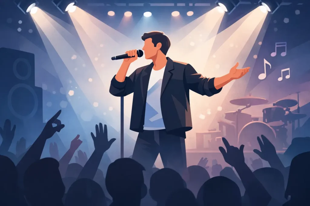 Améliorer sa présence scénique chanteur