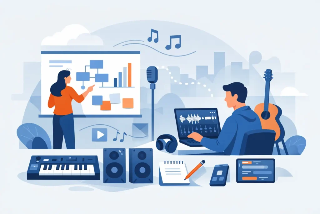 Comment structurer un projet musical