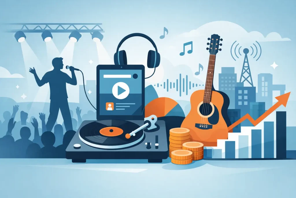 Comprendre l’industrie musicale actuelle