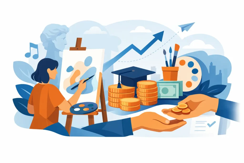 Financer une formation artiste AFDAS