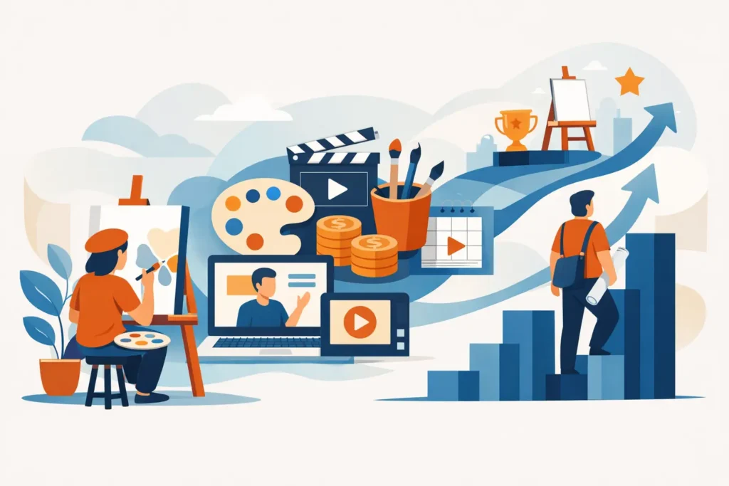 Formation carrière artiste indépendant