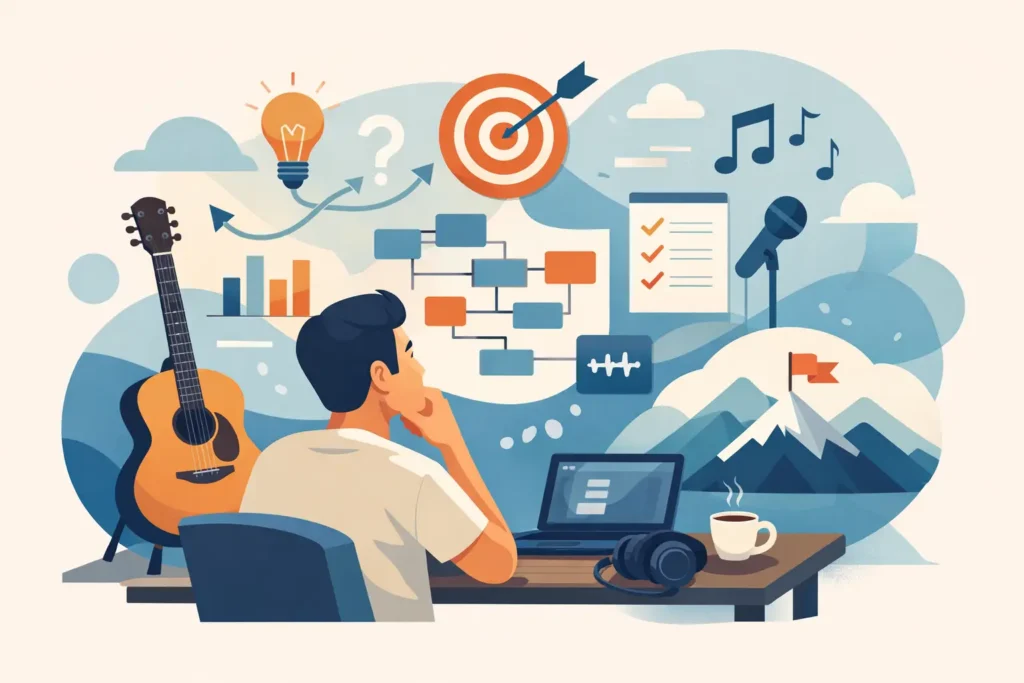 Comment clarifier son projet musical solo