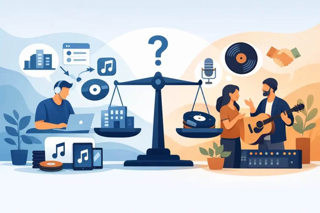 Distributeur ou label indépendant : que choisir ?