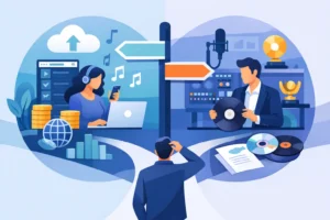 Distribution digitale ou label, que choisir ?