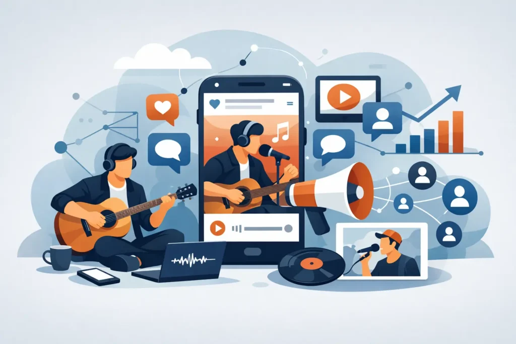 Guide stratégie réseaux pour musicien indépendant