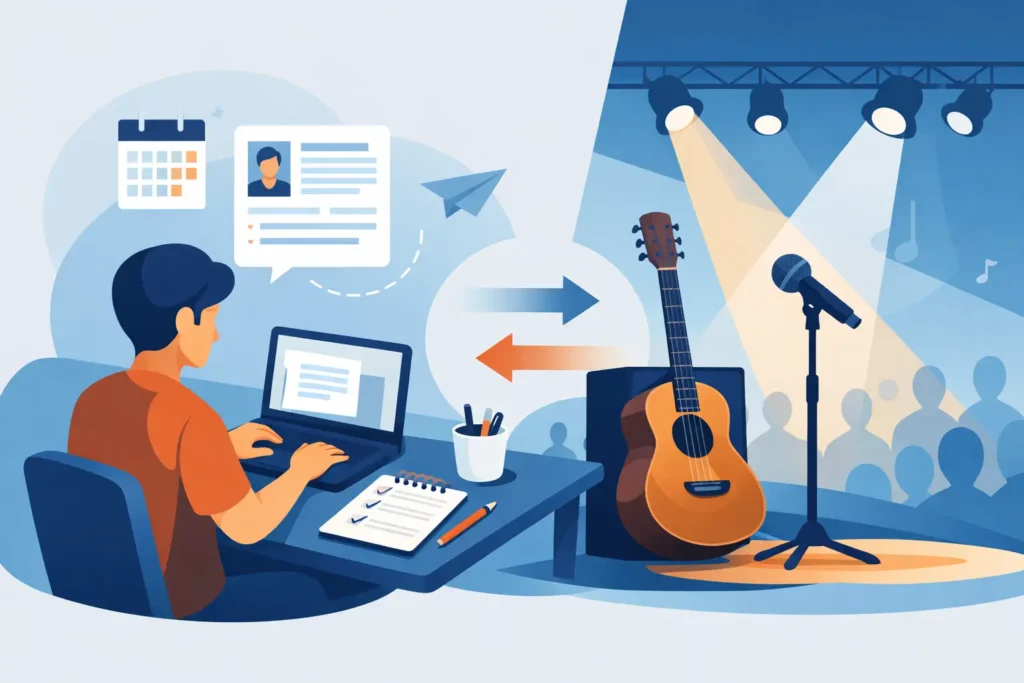 Préparer sa candidature à un tremplin musical
