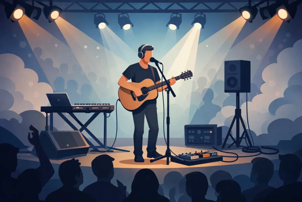 Guide scène artiste solo pour un live solide