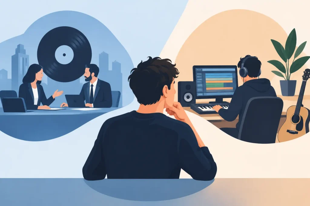 Label ou autoproduction musicale, que choisir ?