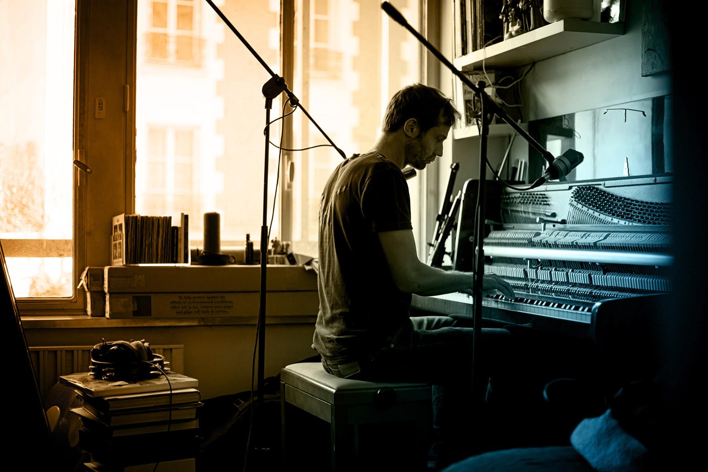 Johan Czerneski au piano
